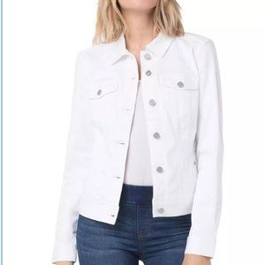 Liverpool White Denim Jacket